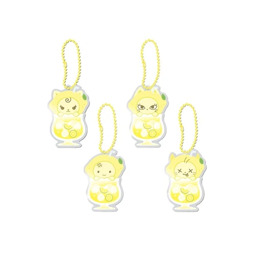 RANDOM MINI ACRYLIC SHAKER KEYRING - aespa WEEK MAKE IT LEMONADE MD