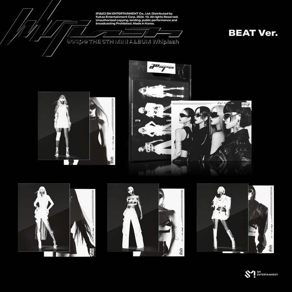 aespa Whiplash beat ver 封入 ウィンター aespa_5thMiniAlbum_Whiplash_BE