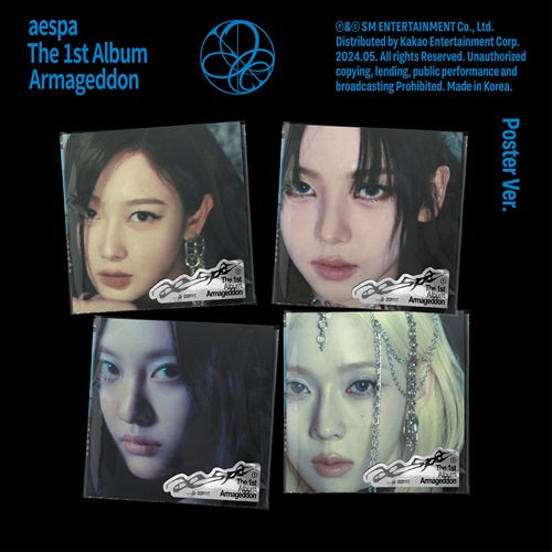 Aespa - Armageddon [Poster Ver. - Random Cover]
