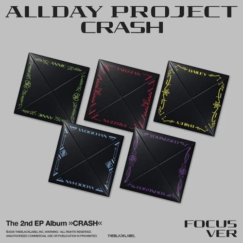 ALLDAY PROJECT – The 2nd EP Album [CRASH] (FOCUS ver.)