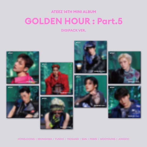 ATEEZ – 14th Mini Album [GOLDEN HOUR : Part.5] (DIGIPACK Ver.)