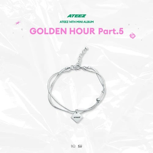 925 SILVER BRACELET ATEEZ GOLDEN HOUR : Part.5 MD