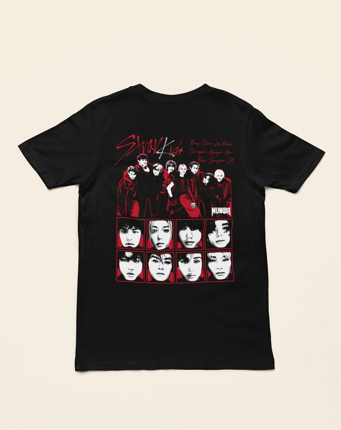 T-SHIRT STRAY KIDS LIMITED EDITION