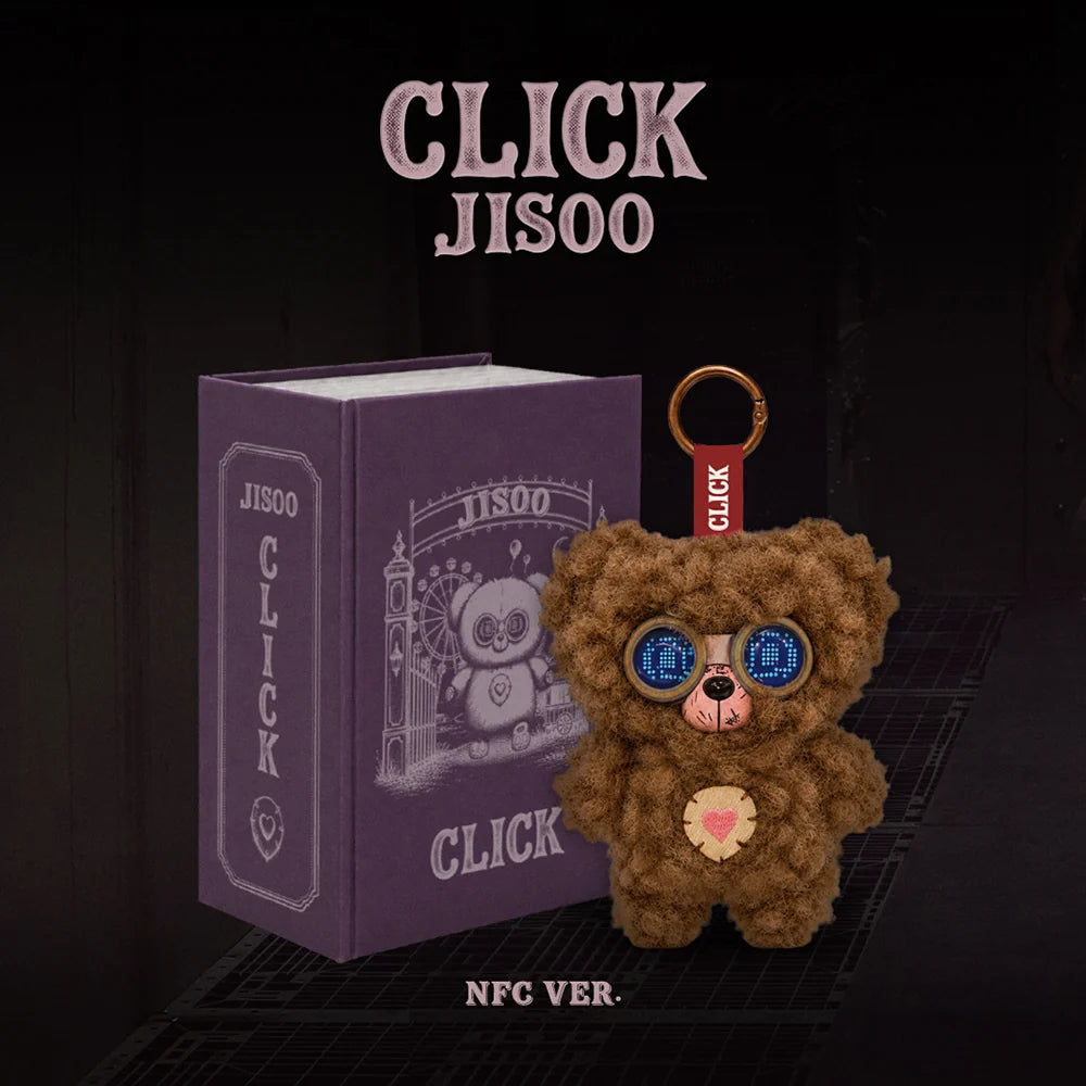 (BLACKPINK) JISOO – Single Album [CLICK] (BABY BEAR NFC VER.)
