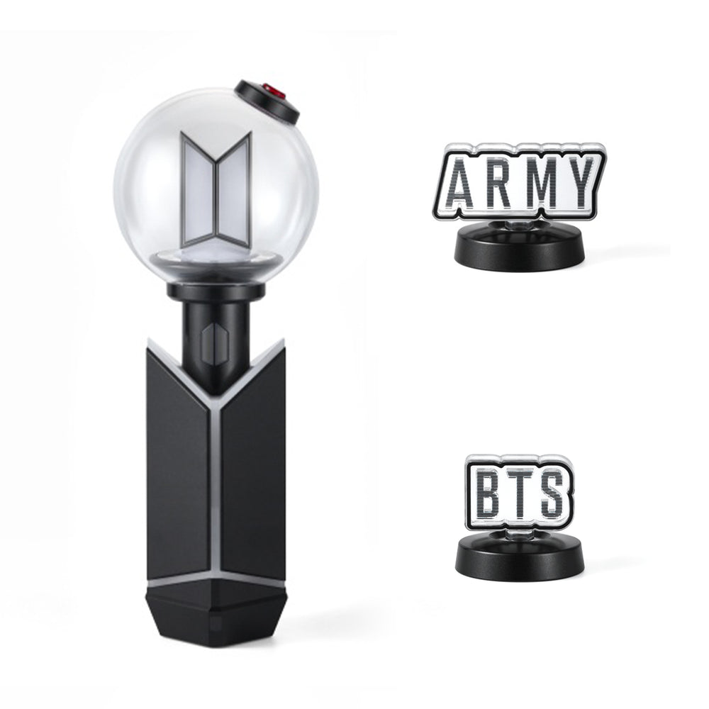 PACK - BTS OFFICIAL LIGHT STICK VER.4 + ACCESSOIRES OFFICIELS