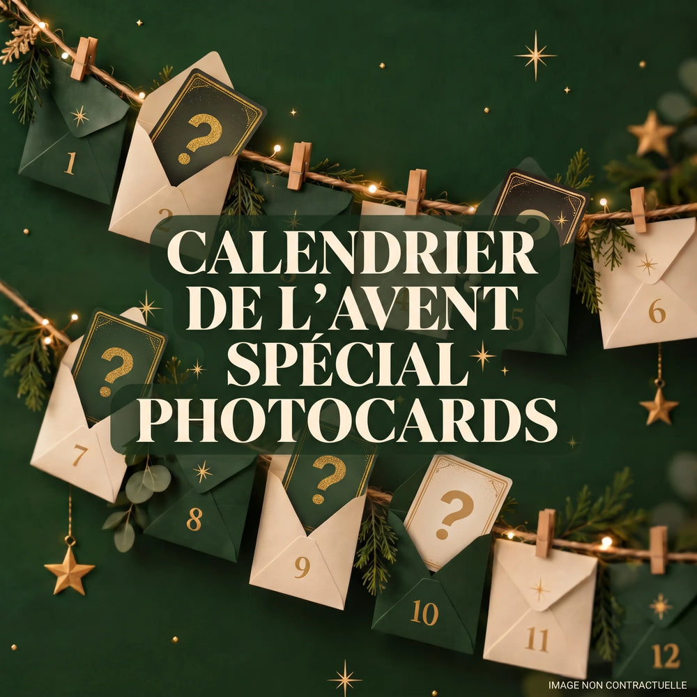 Calendrier de l'Avent K-pop - Spécial Photocards Officielles