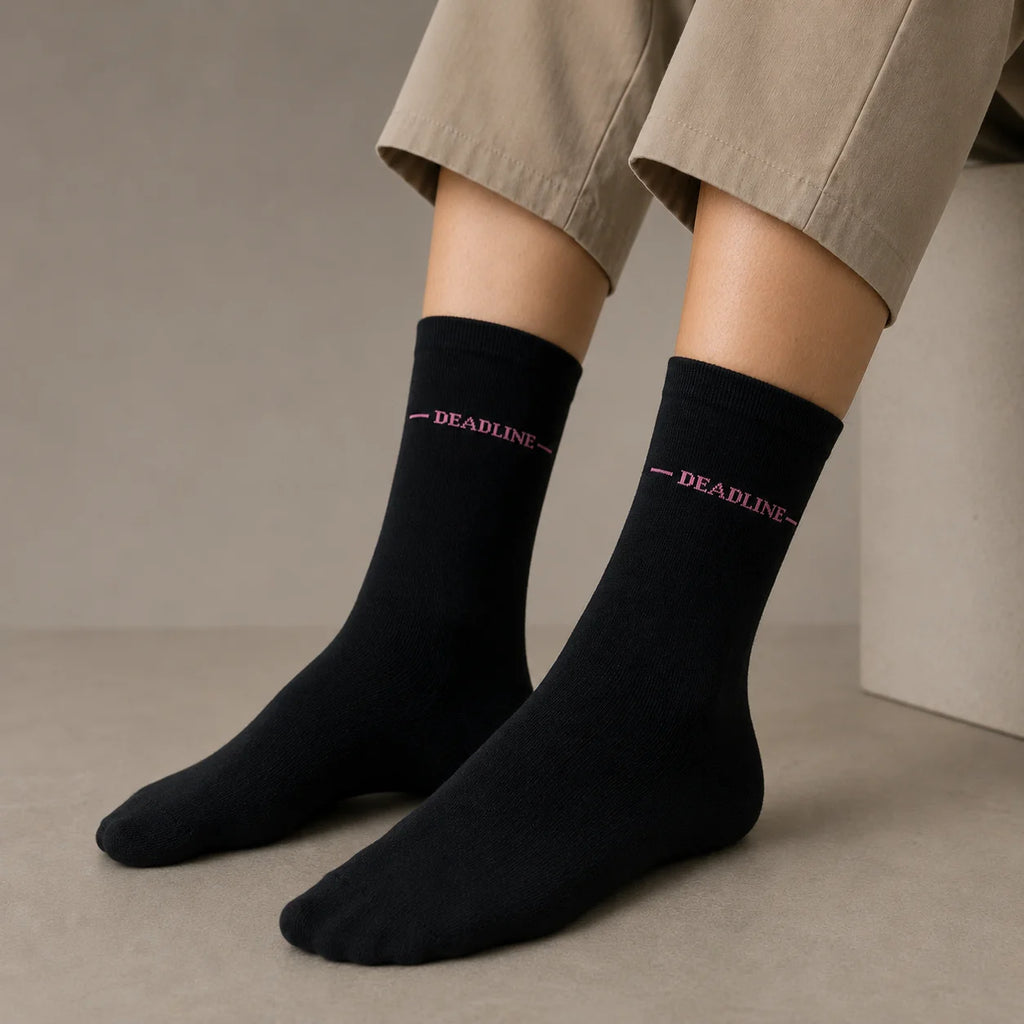 Chaussette DEADLINE BLACKPINK