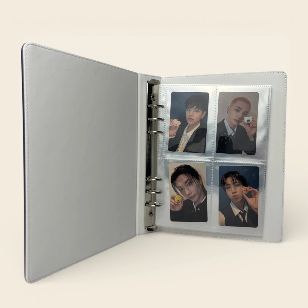 Classeur Photocard K-Pop Dégradé - Bleu Foncé