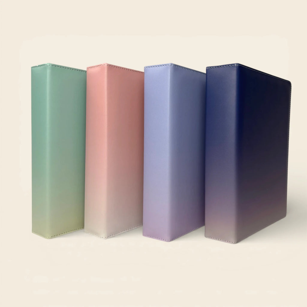 Classeur Photocard K-Pop Dégradé - Bleu Clair