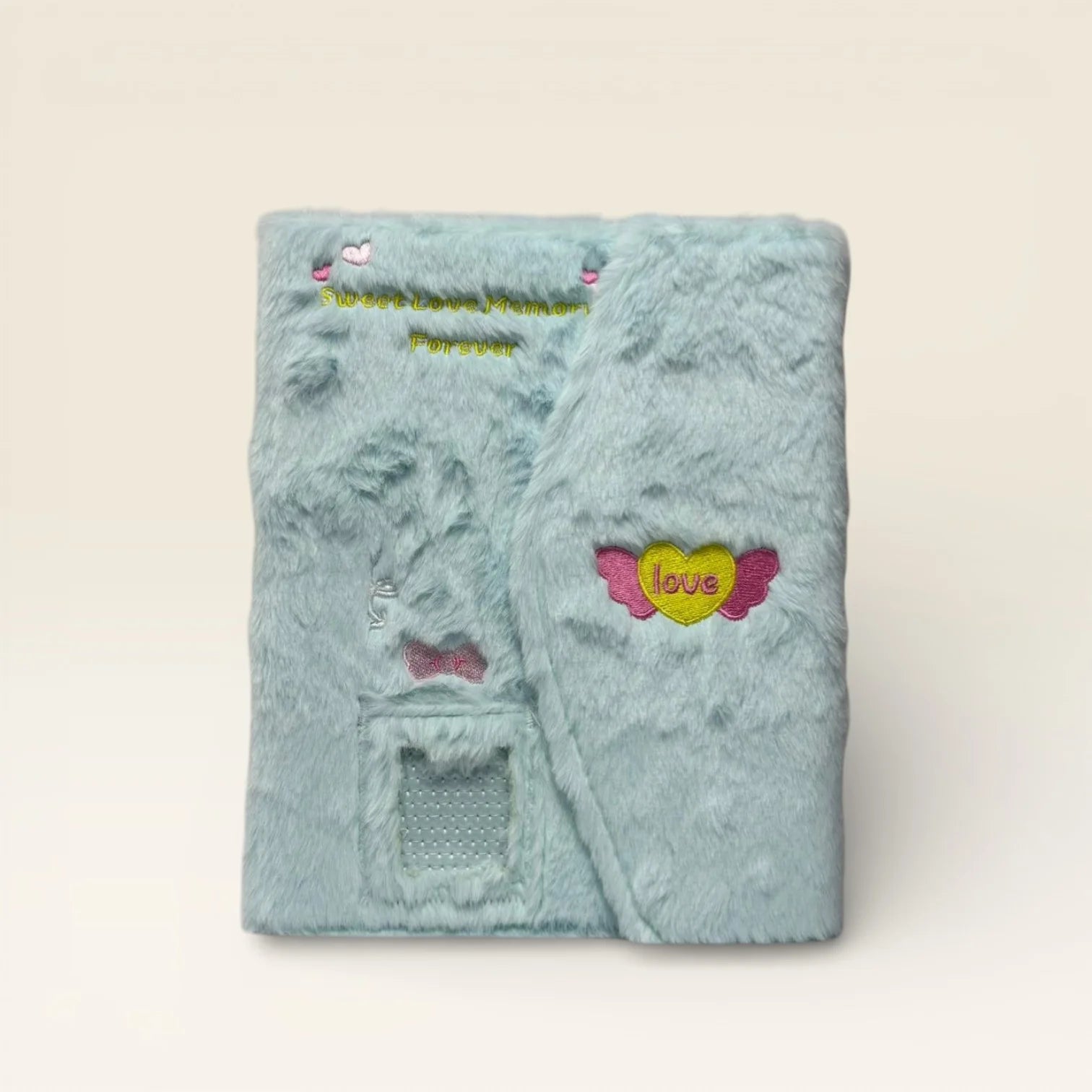 Classeur Photocard K-Pop Bleu Fluffy – Sweet Love