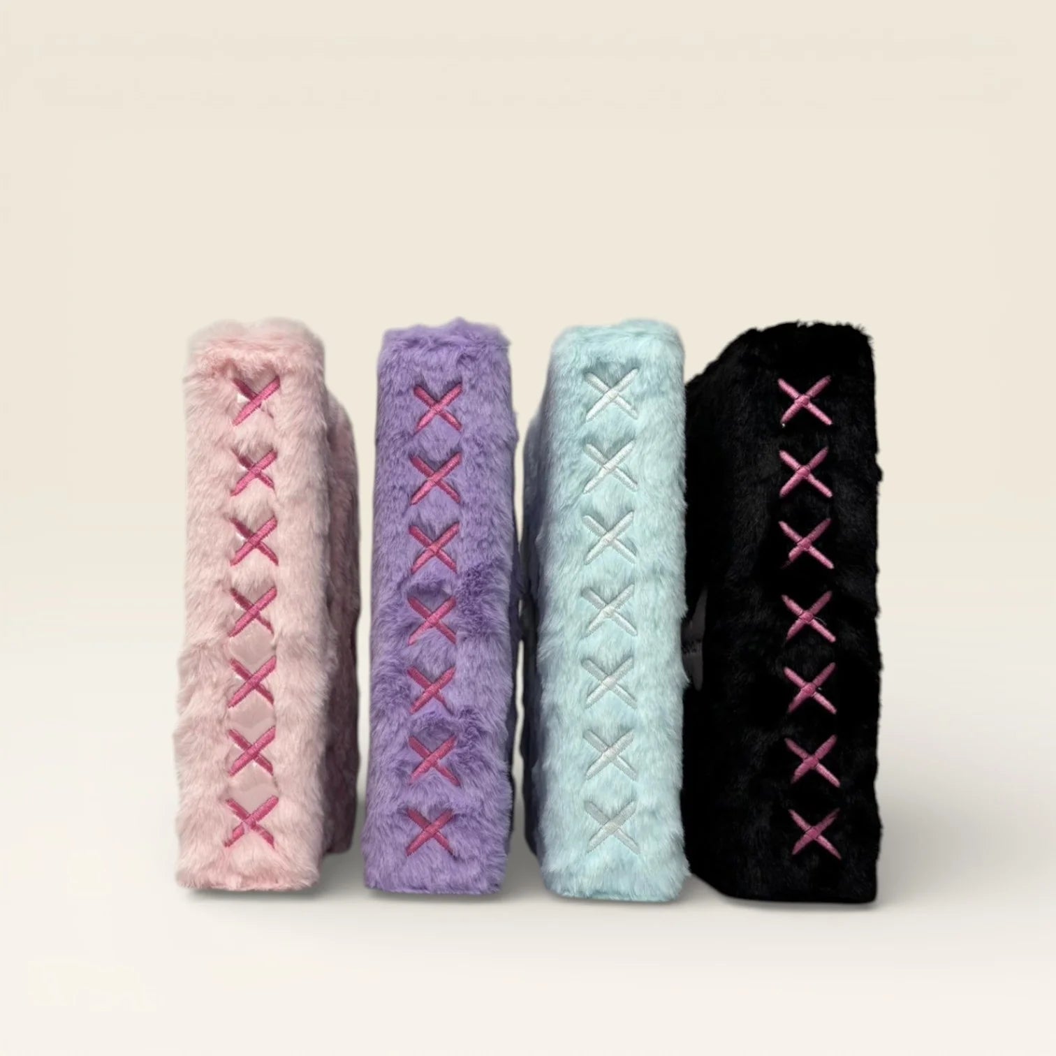 Classeur Photocard K-Pop Bleu Fluffy – Sweet Love