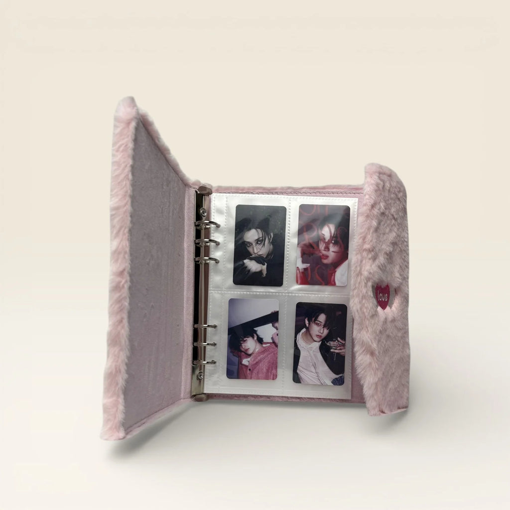 Classeur Photocard K-Pop Rose Flufly - Sweet Love