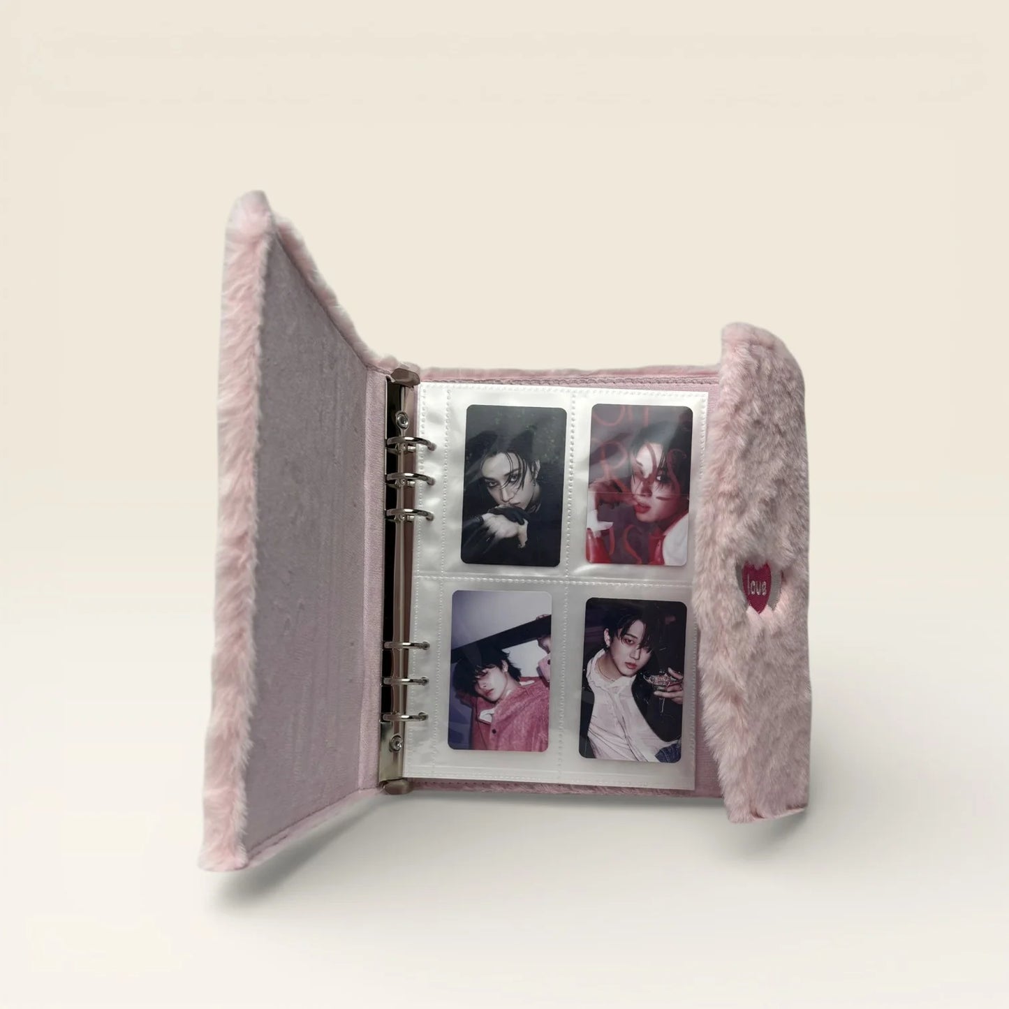 Classeur Photocard K-Pop Rose Flufly - Sweet Love