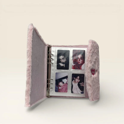 Classeur Photocard K-Pop Rose Flufly - Sweet Love