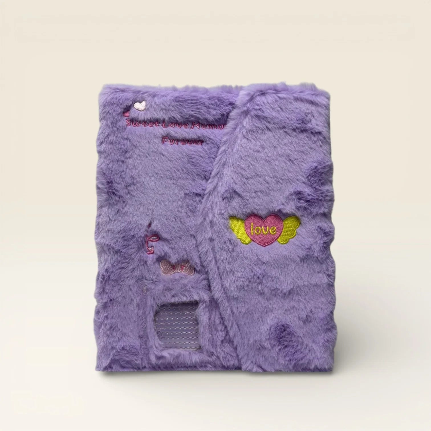 Classeur Photocard K-Pop Violet Fluffy – Sweet Love