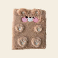 Classeur Photocard K-Pop Marron Fluffy - Ours