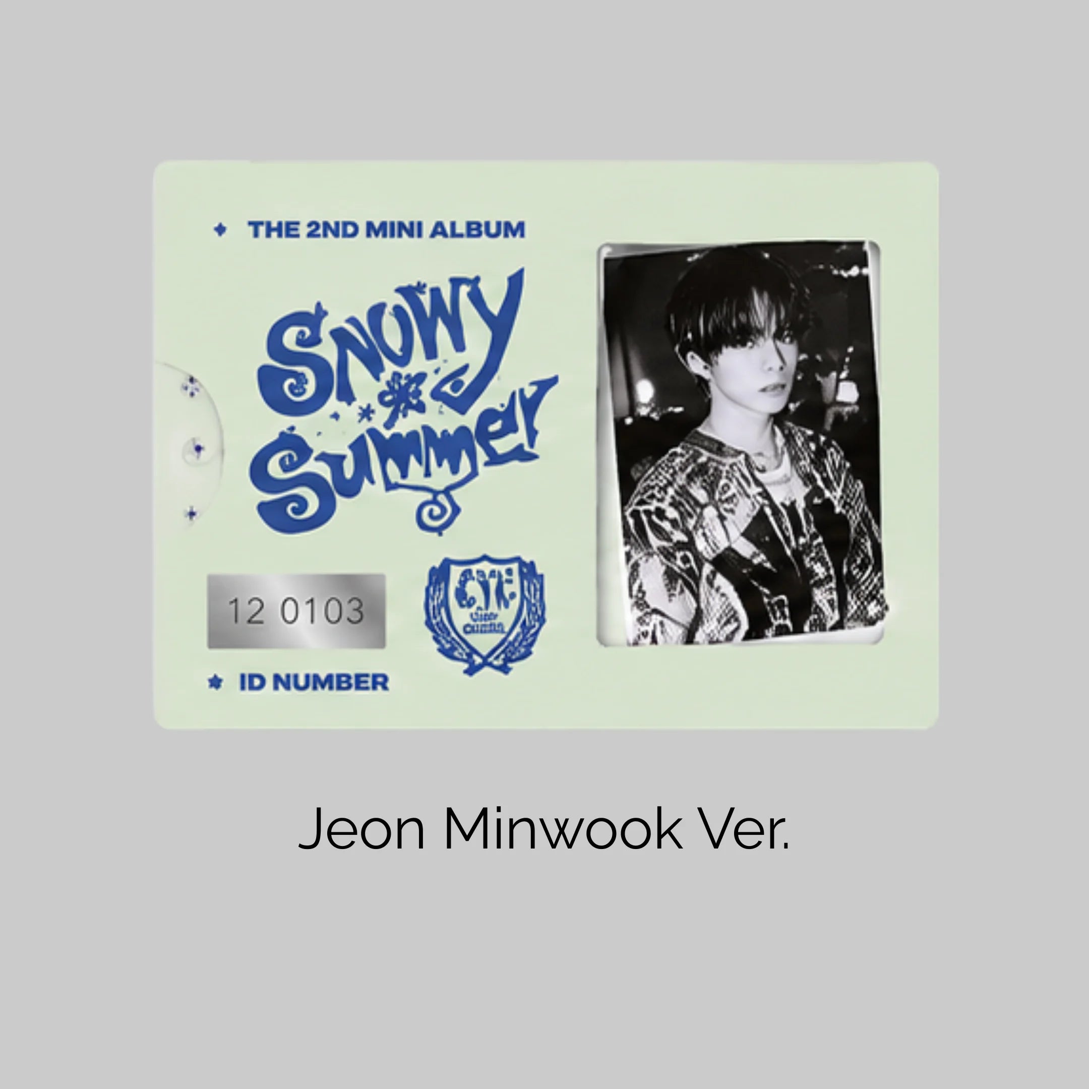 CLOSE YOUR EYES - Snowy Summer (ID Card Ver.)(POCAALBUM)