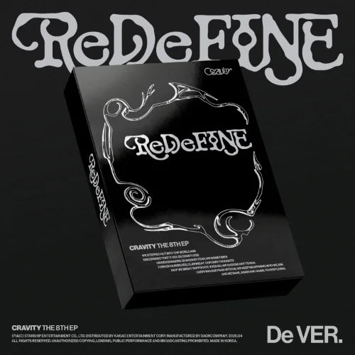 CRAVITY – THE 8TH EP [ReDeFINE] (De VER.) (Limited)