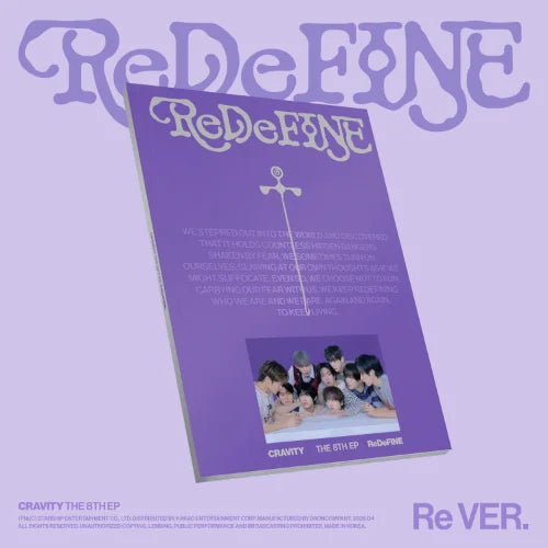 CRAVITY – THE 8TH EP [ReDeFINE] (Re VER.)
