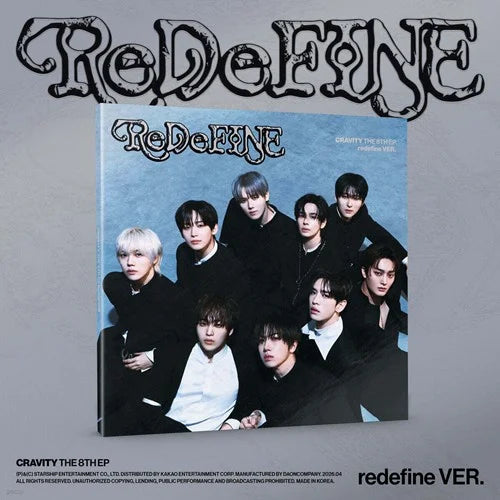 CRAVITY – THE 8TH EP [ReDeFINE] (redefine VER.)