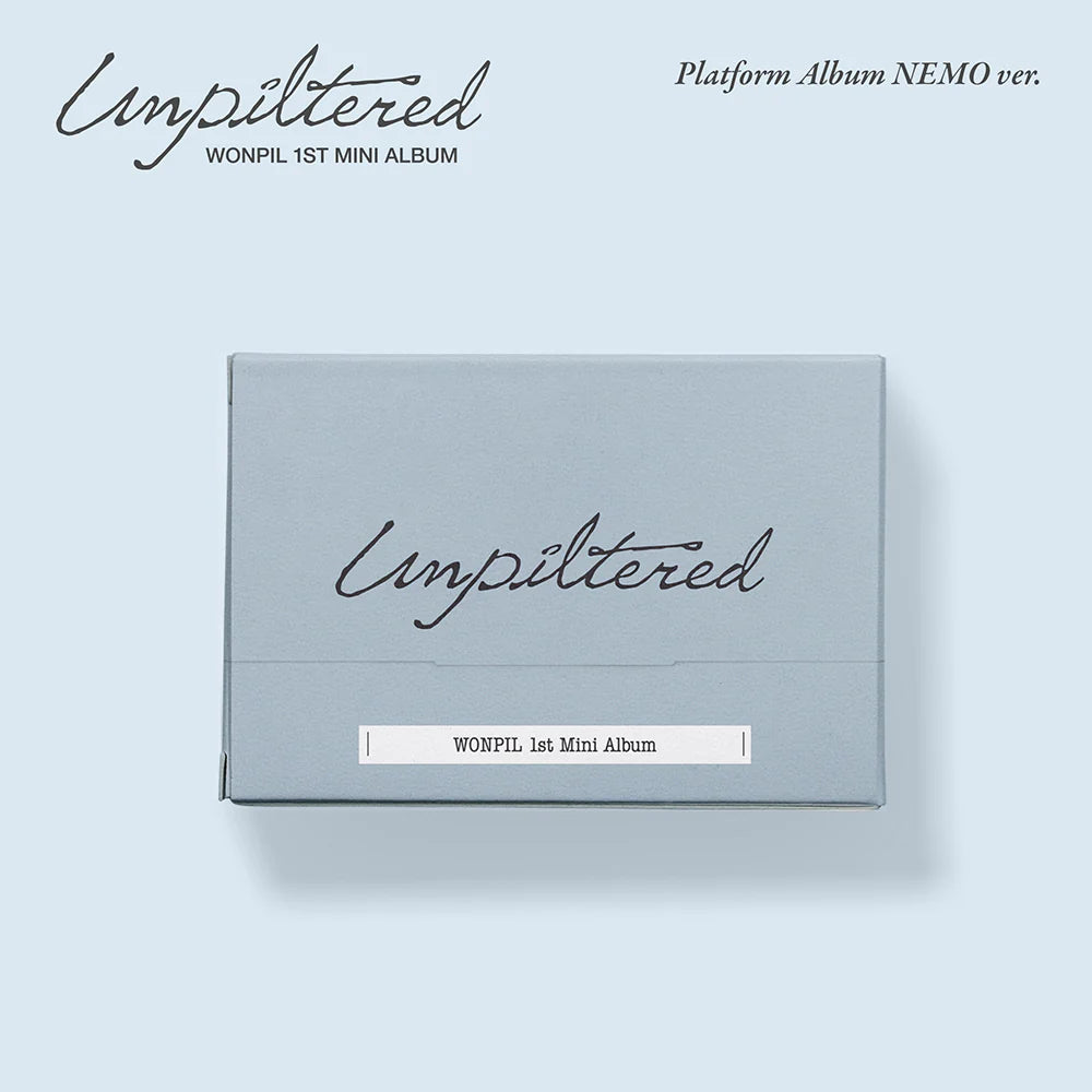 (DAY6) WONPIL – 1ST MINI ALBUM [Unpiltered] (Platform) PRECOMMANDES