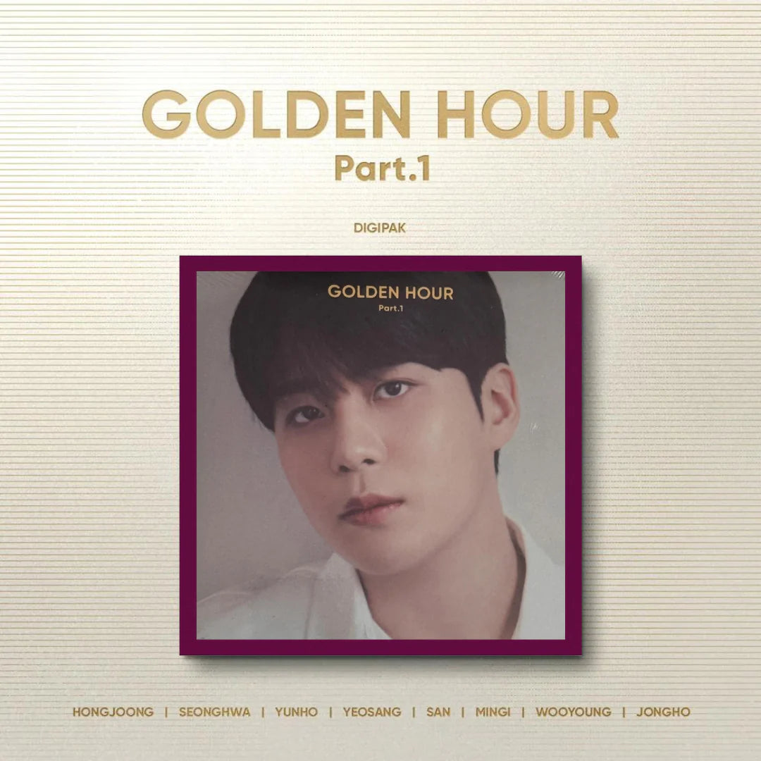 ATEEZ - GOLDEN HOUR : Part.1 [Digipack Ver.]