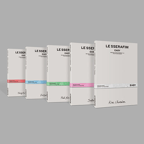 LE SSERAFIM - EASY [Compact Ver. - Random Cover]