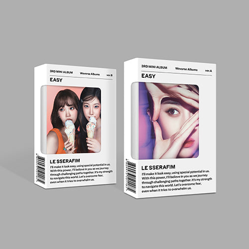 LE SSERAFIM - EASY [Weverse Ver. - Random Cover]
