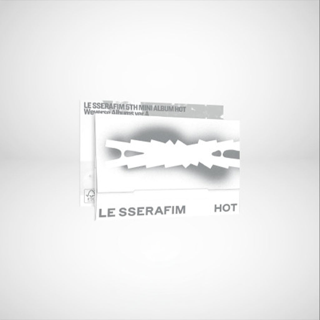 LE SSERAFIM - HOT 5th Mini Album (weverse Albums ver.)