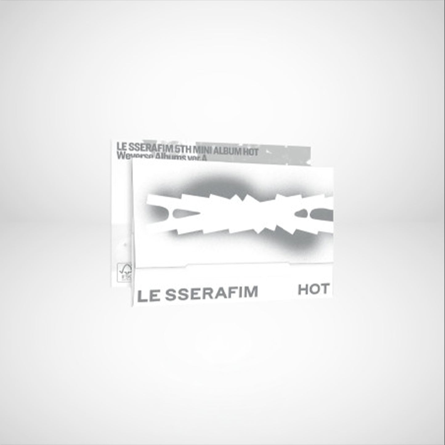 LE SSERAFIM - HOT 5th Mini Album (weverse Albums ver.)