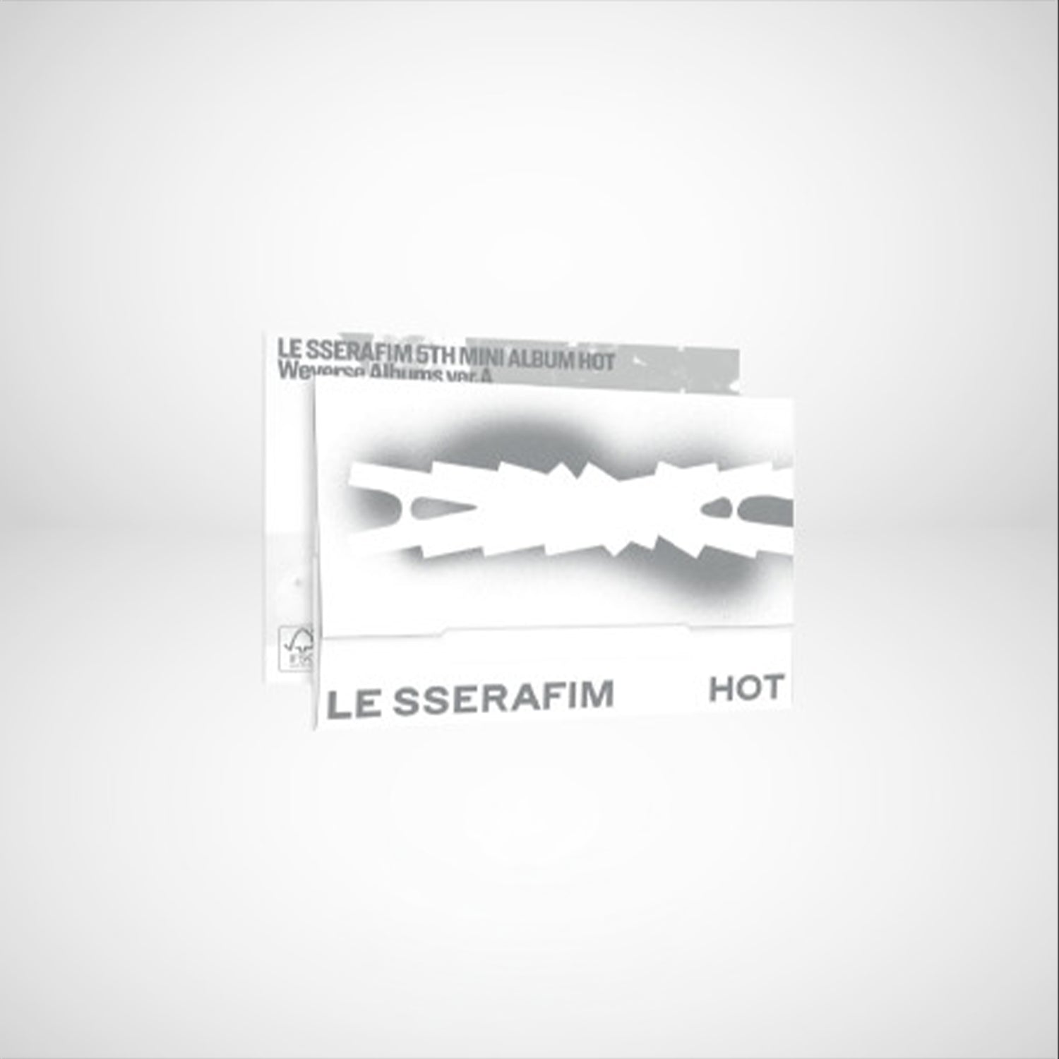 LE SSERAFIM - HOT 5th Mini Album (weverse Albums ver.)