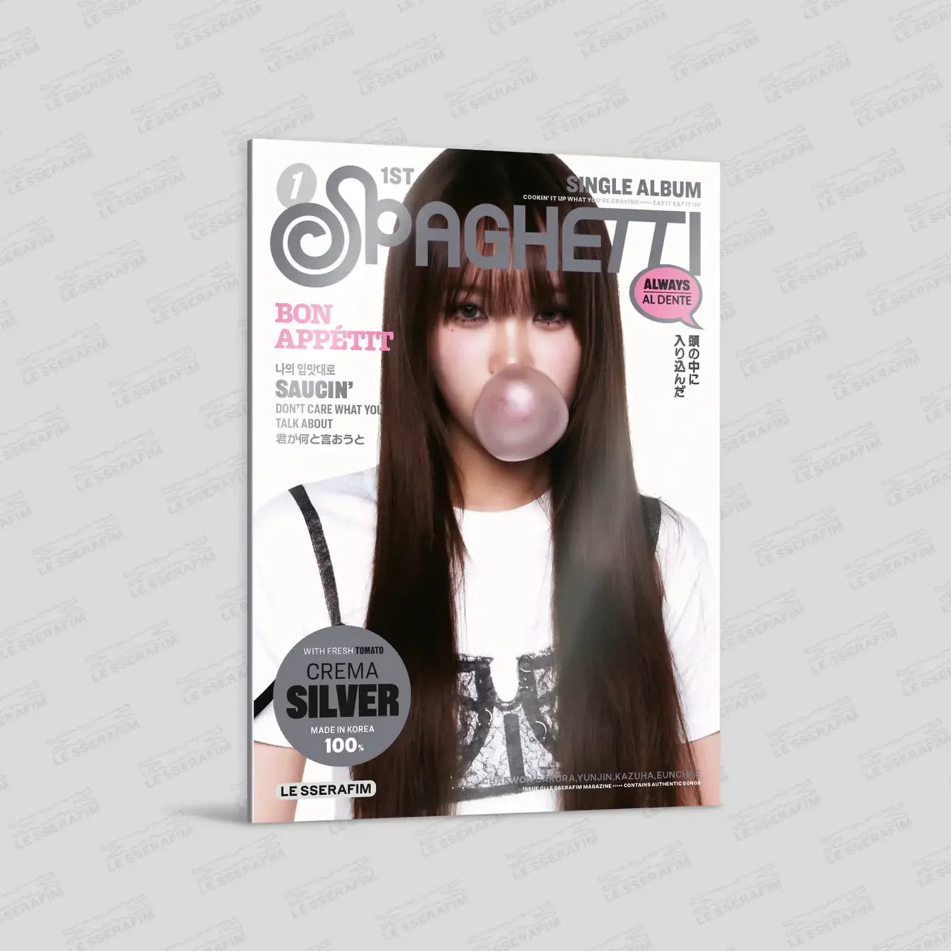 LE SSERAFIM - SPAGHETTI [Compact Ver.] – Munwa
