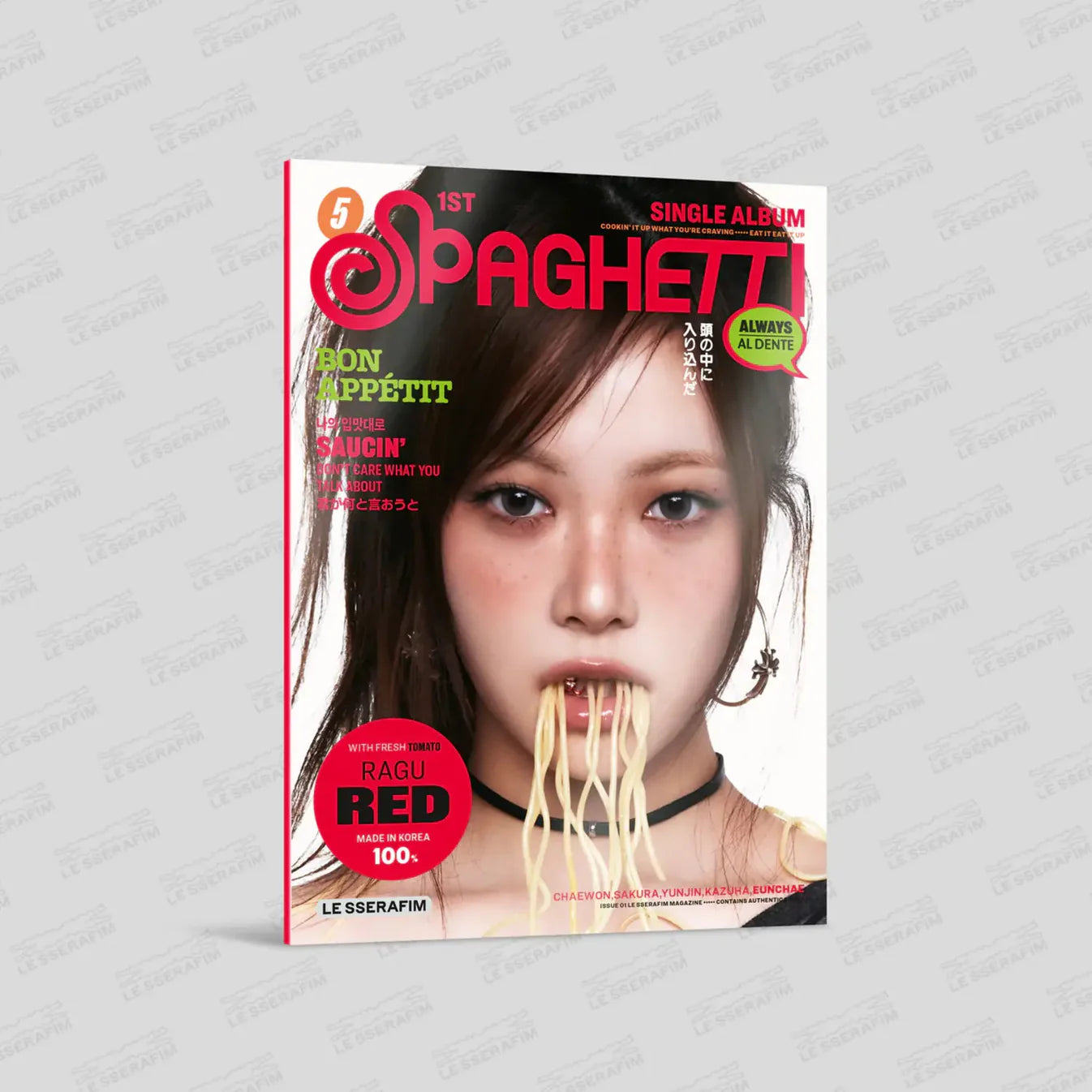 LE SSERAFIM - SPAGHETTI [Compact Ver.] – Munwa