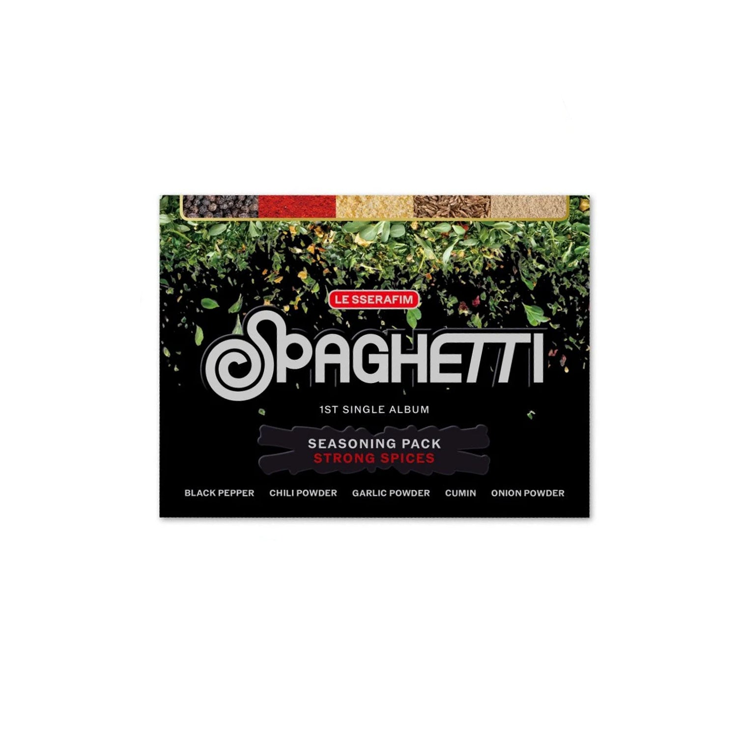 LE SSERAFIM - SPAGHETTI [Weverse Albums Ver.]