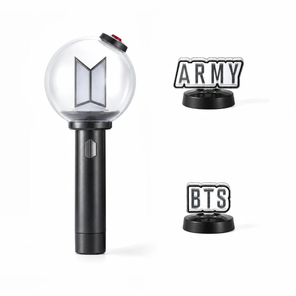 PACKAGE - BTS OFFICIAL LIGHT STICK VER.4 + OFFICIAL ACCESSORIES