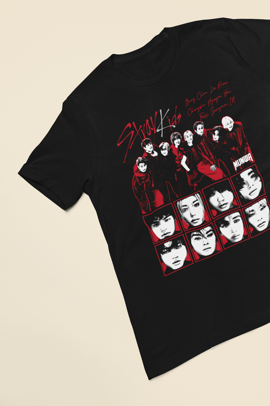 T-SHIRT STRAY KIDS LIMITED EDITION