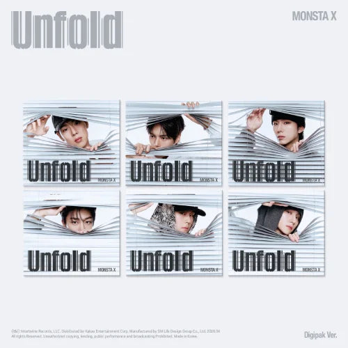 MONSTA X – US ALBUM [Unfold] (DIGIPACK VER. Limited)