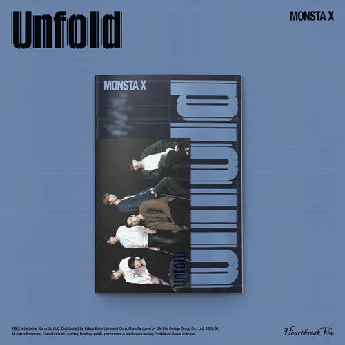 MONSTA X – US ALBUM [Unfold] (Heartbreak Ver.)