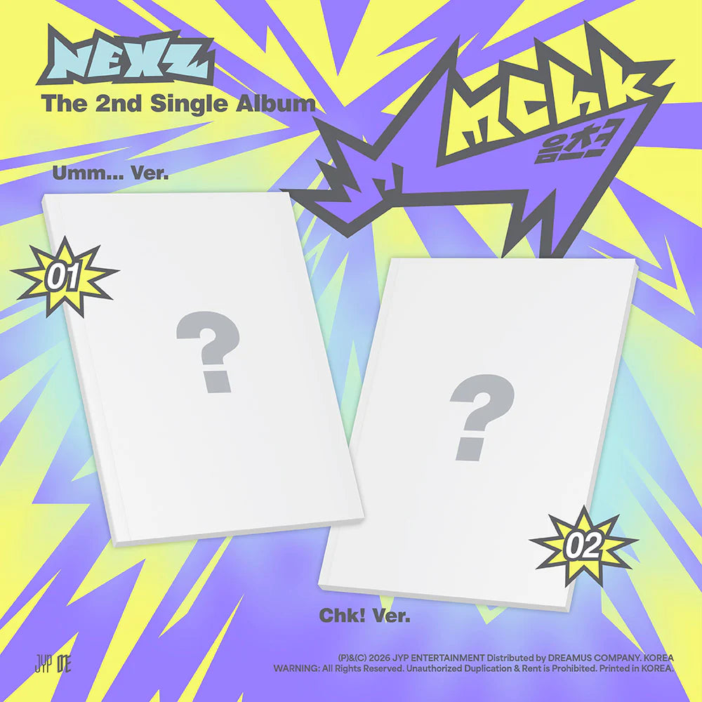 NEXZ – The 2nd Single Album [Mmchk] (Umm…ver. / Chk! ver.)