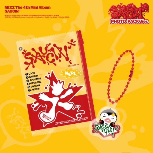 NEXZ – The 4th Mini Album [SAUCIN’] (PHOTO PACK Ver.)