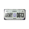 Plaque d'immatriculation ARMY
