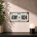 Plaque d'immatriculation ATINY