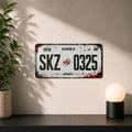 Plaque d'immatriculation SKZ