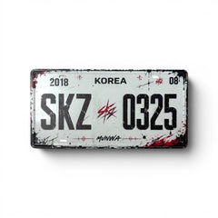 Plaque d'immatriculation SKZ