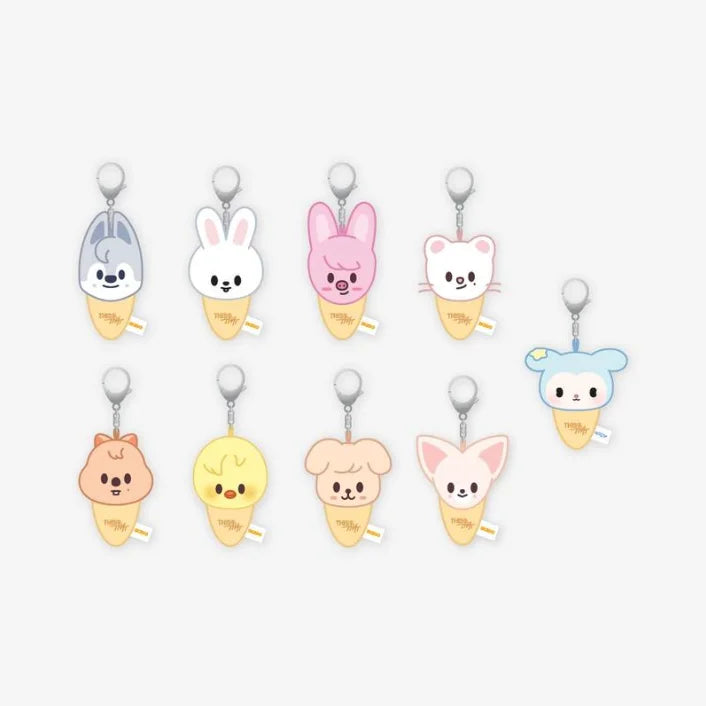 SKZOO Plush Keyring Ice Cream Ver.- THIS & THAT