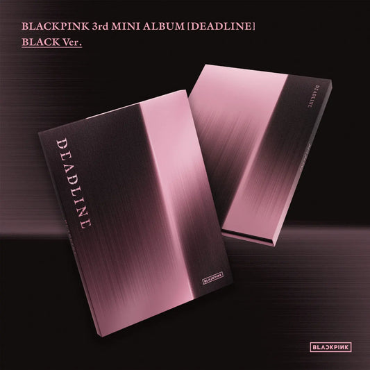 BLACKPINK - DEADLINE (BLACK Ver.) [PRÉCOMMANDES]