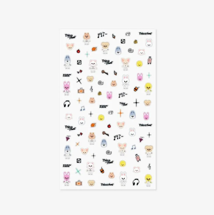 SKZOO Micro Sticker – THIS & THAT