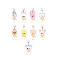 SKZOO Plush Keyring Ice Cream Ver.- THIS & THAT