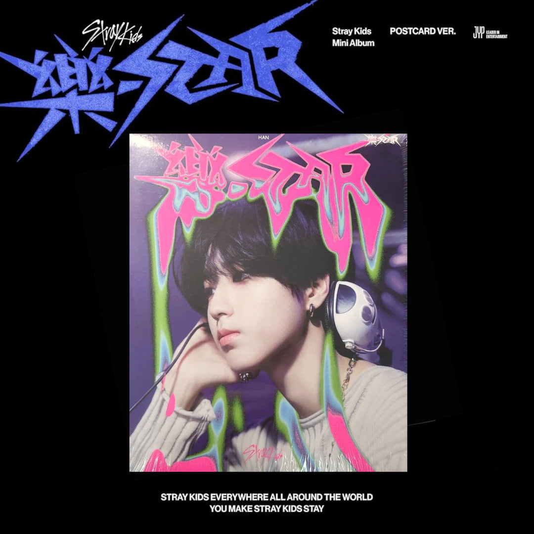 Stray Kids - 樂-STAR (ROCK-STAR) [POSTCARD VER.] – Munwa
