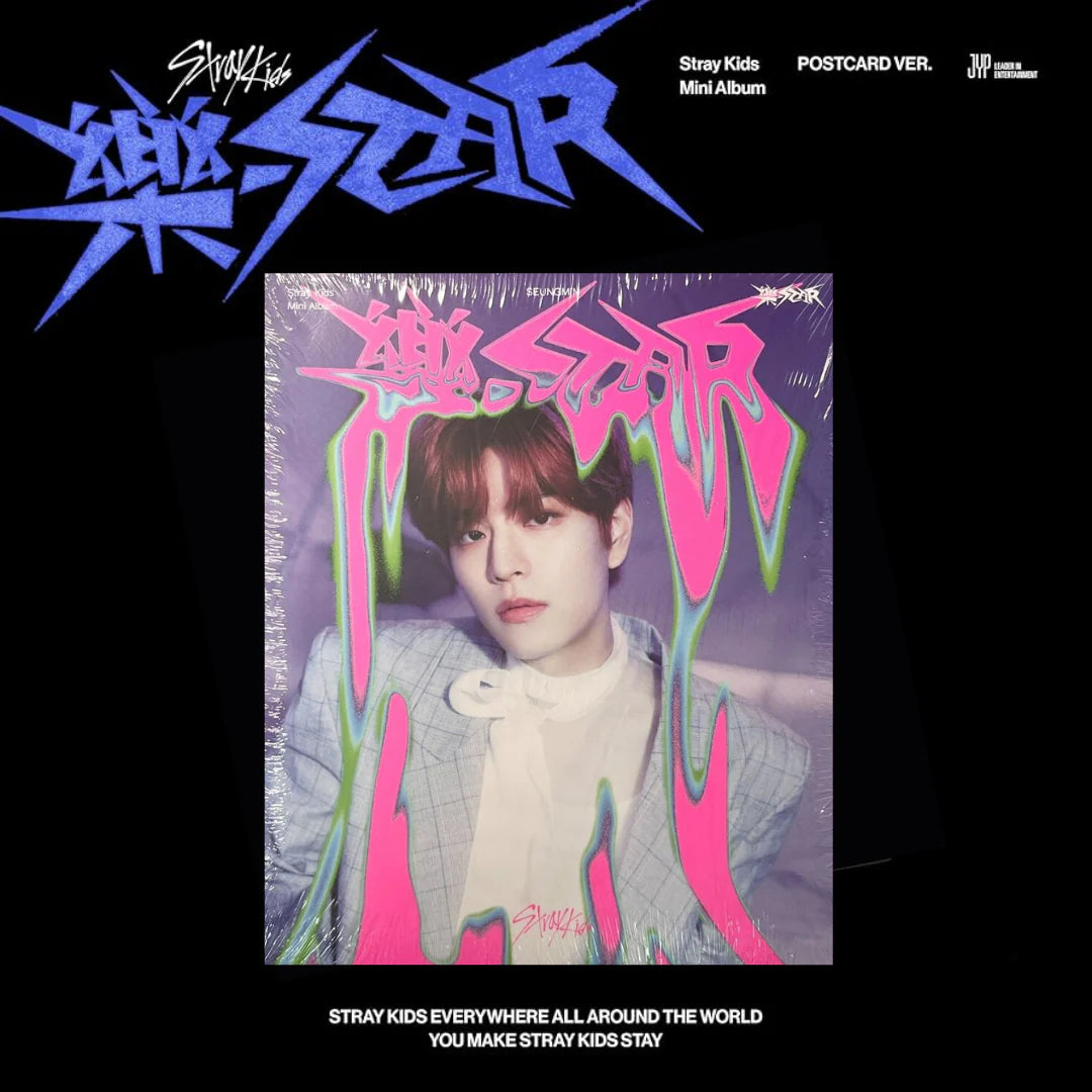 Stray Kids - 樂-STAR (ROCK-STAR) [POSTCARD VER.] – Munwa